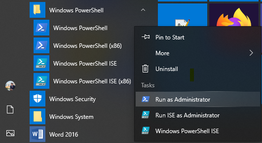 Windows PowerShell